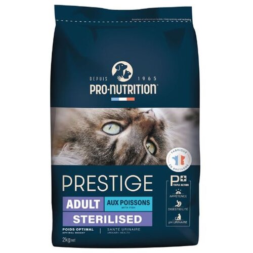 Pro nutrition prestige cat adult sterilised riba 2 kg Slike