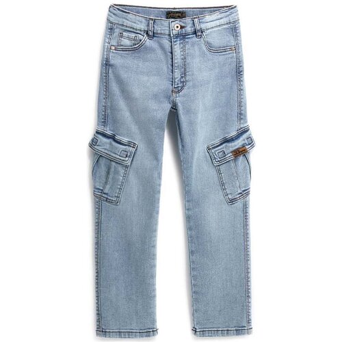 Original Marines hlače denim DH DEA2637B M plava 164 Slike