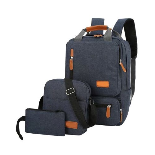  Ranac za laptop bp-07 set 3u1 (ranac i dve torbice) plavi ( T159 ) Cene