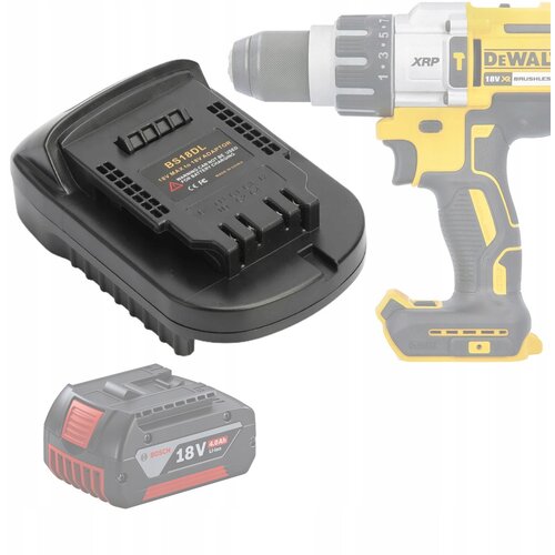 Rosfix ADAPTER / PRETVORNIK ZA AKUMULATORJE BOSCH 18V ZA AKUMULATORJE DEWALT 18V (BS18DL), (22113279) Cene