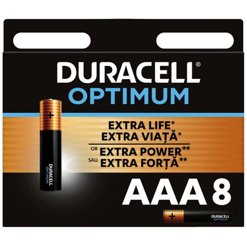 Duracell alkalne baterije AAA DUR-OPT-LR03/BP8 Cene