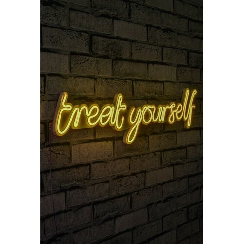 Wallity Dekorativna plastična LED rasveta Treat Yourself Yellow Slike