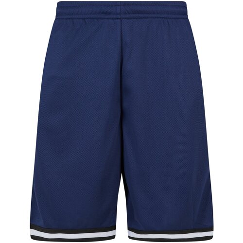 UC Men Men's Stripes Mesh Shorts - Navy Blue/Black/White Slike