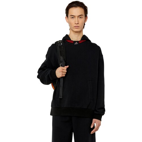 Diesel Sweatshirt - S-MACRAU SWEAT-SHIRT black Slike