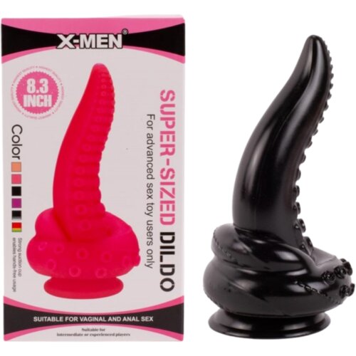 X-Men Dildo Super Sized Black 8,3&amp;#039;&amp;#039; Slike