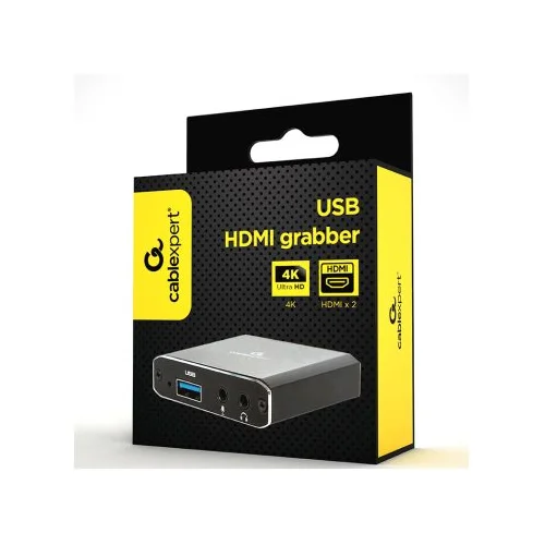  USB HDMI Videograbber GEMBIRD, video capture, software free, UHG-4K2-01