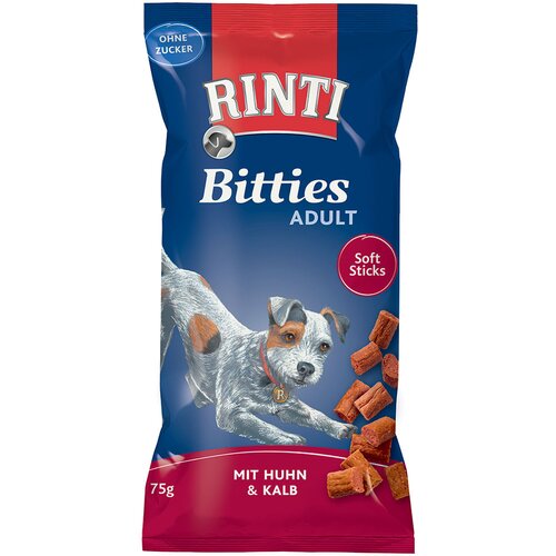 Rinti Bitties Adult - 75 g piščanec in teletina Cene