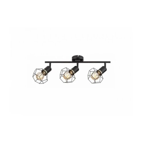 Rabalux plafonjera fran E27 3x max 40W mat crno (71067) Slike
