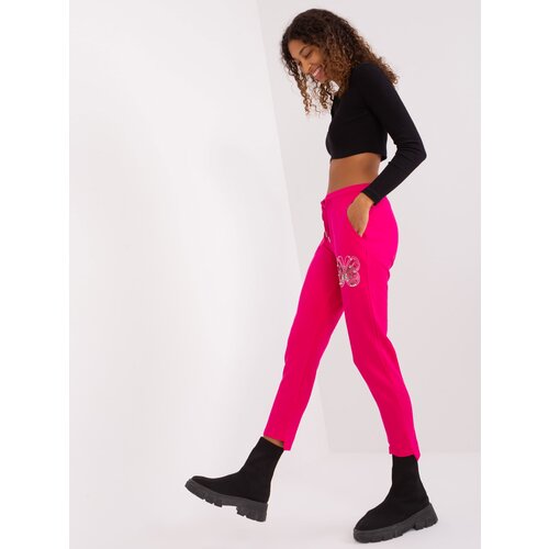 RELEVANCE Sweatpants-RV-DR-8835.10-fuchsia Cene