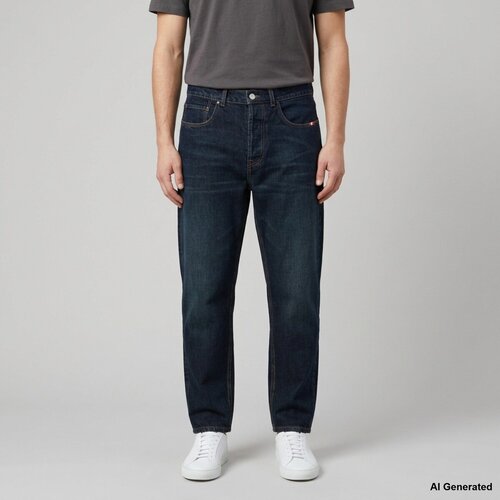 Amish Jeans Js) Jeremiah Man Denim Miles Modra Cene