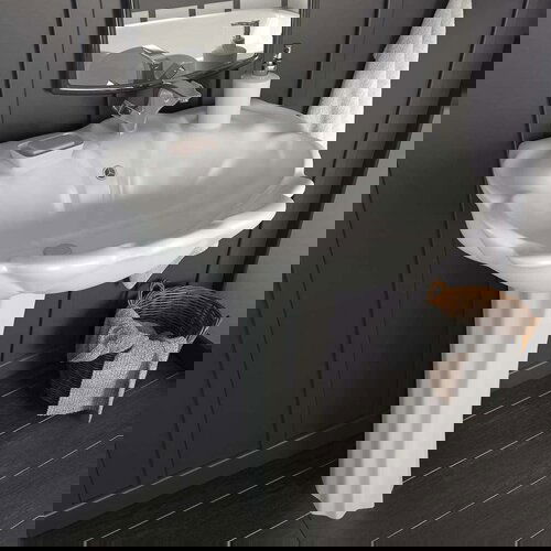 MM Samostojeći umivaonik keramički bijeli 580 x 510 x 200 mm Cene