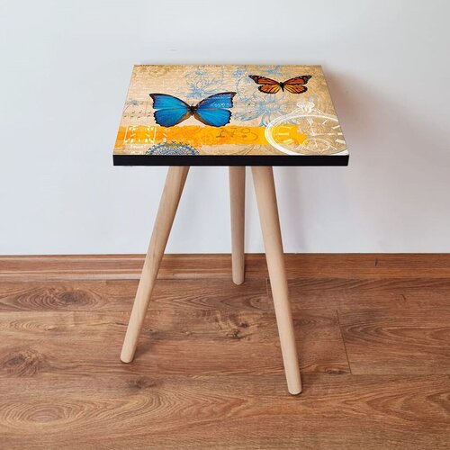 Hanah home klub sto Shp58, 35x42x35 cm, Šareni Cene