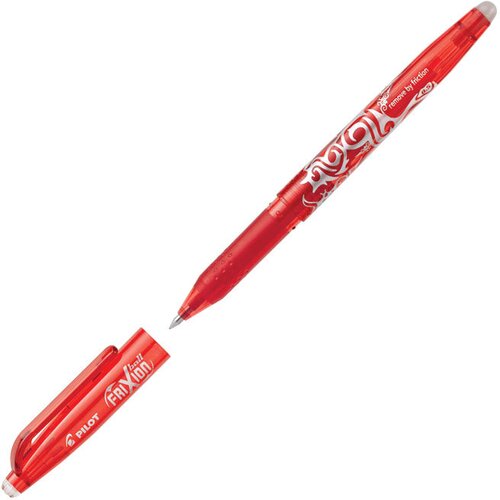 Roler GEL 0,5 MM FRIXION BALL PI&amp;Scaron;I-BRI&amp;Scaron;I PILOT BL-FR5-R CRVENI Slike