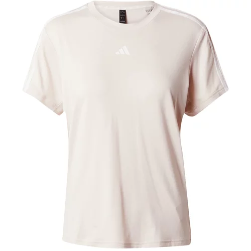 Adidas Tehnička sportska majica 'Train Essentials' ecru/prljavo bijela / bijela