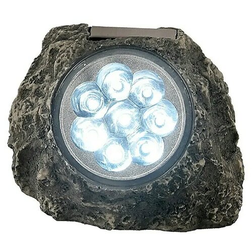 Globo Solarna LED svetilka kamen (8 LED diod, IP44, siva) Cene