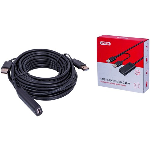 Unitek Y-278 USB cable USB 2.0 10 m 2 x USB A USB A Black Cijene