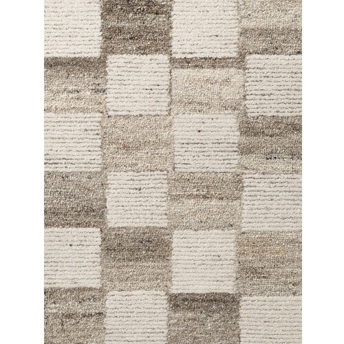 Vikosa Kremno bela ročno tkana volnena preproga 160x230 cm Boho 1.0 Quadra &amp;ndash; Slike