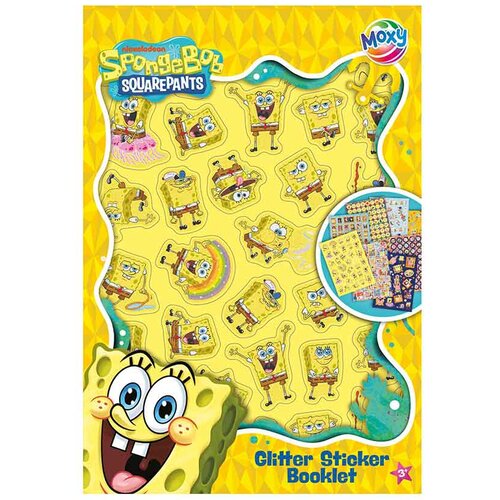 Naljepnice Spužva Bob Skockani &amp;ndash; Glitter Sticker Booklet A5 Slike