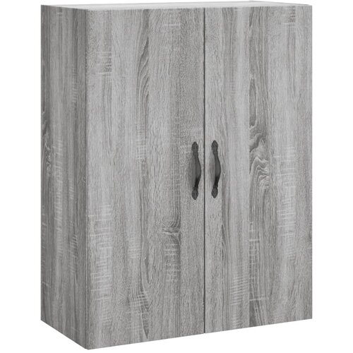 Maison Chic Stenska omarica - Zidna omarica siva sonoma 69,5x34x90 cm inženirski les iu1259, (22062866) Slike