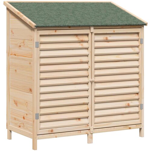  Vrtna &amp;Scaron;upa Prirodna 106 x 56 x 113,5 cm Čvrsto drvo jele Slike