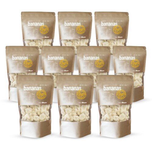 GymBeam liofilizovane banane 10 x 100 g Cene