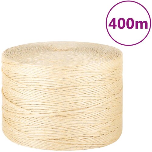vidaXL Uže od 100 % sisala 3 mm 400 m Cijene
