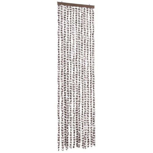 Zastor protiv insekata smeđe-sivi i bijeli 56 x 185 cm &amp;scaron;enil Slike