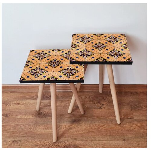 Hanah home set stolića za kafu 2Shp328, 2 dijela, šareni Cene