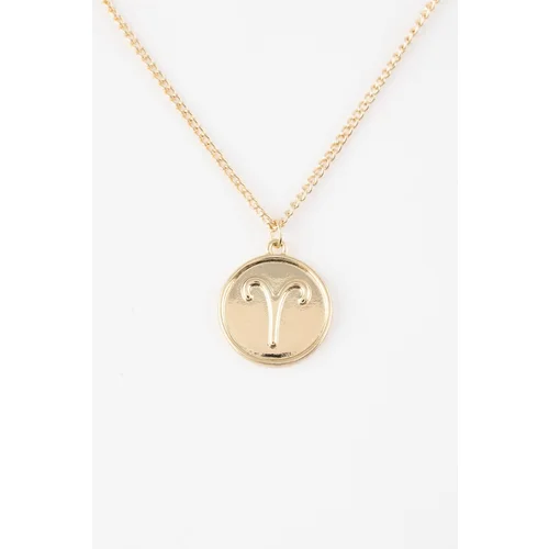 Defacto Women's Aries Gold Necklace