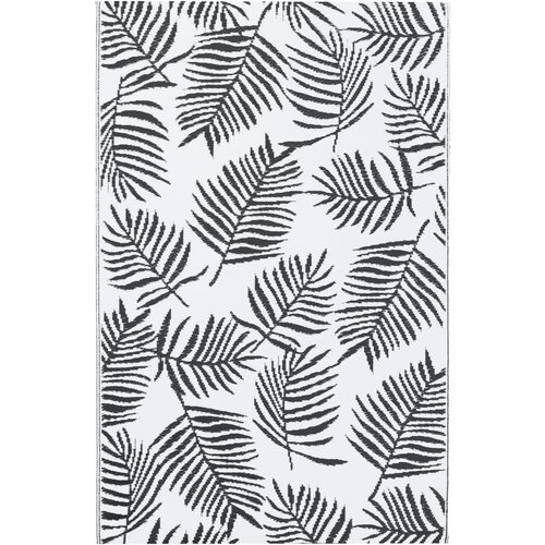 Maison Chic Zunanja Preproga, Rug bela in črna 120x180 cm PP, (22122383) Cene