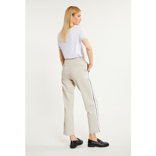 Monnari Woman's Trousers Fabric Women's Trousers With Stripes Slike