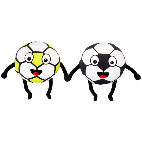 Catherine Lansfield Plišaste otroške blazine v kompletu 2 ks 25x25 cm Forever Together Football – Cene