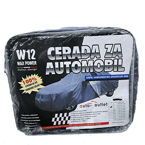  Cerada za auto, 533x178x120cm, Siva Cene
