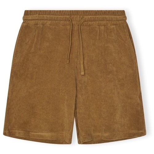 Revolution Terry Shorts 4039 - Dark Khaki Smeđa Cijene