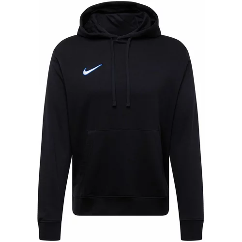 Nike Športna majica 'Club Fleece' črna / bela