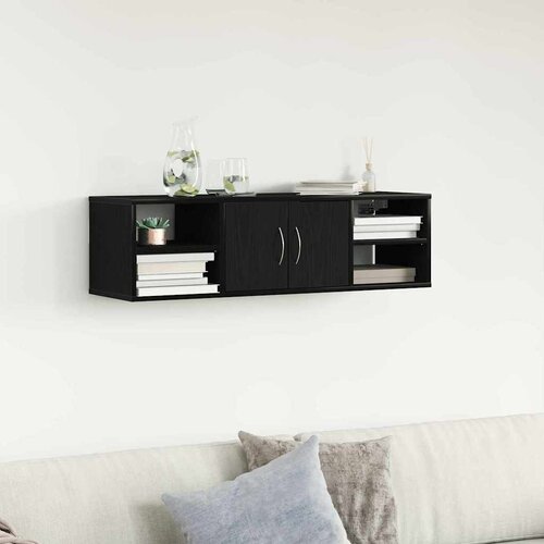  Polica na zidu Crni hrast 102 x 30 x 29 cm Konstruirano drvo Cene