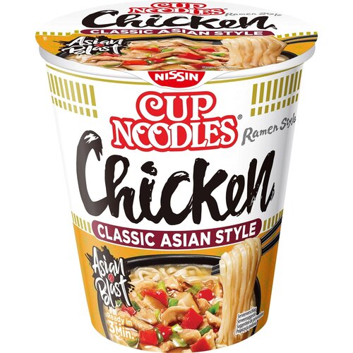 Nissin Cup Noodles Chicken Classic Asian Style - 63 g Cene