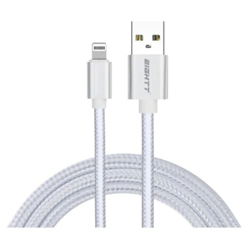 Eightt USB Osemt kabel do strele 1M pleteni najlonski srebro. Aluminijasto ohi&amp;scaron;je, (21090940) Slike