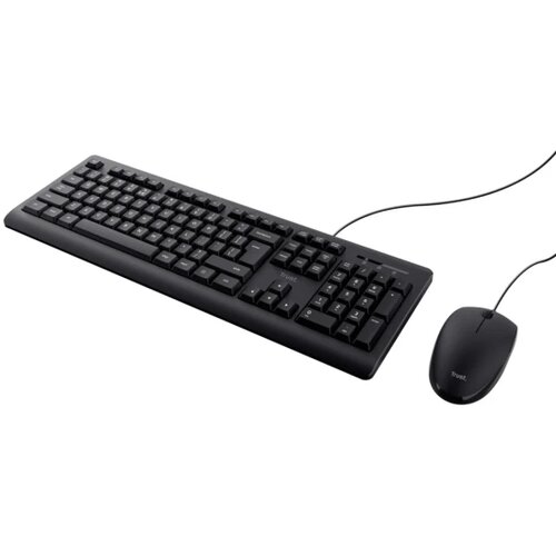 Trust Basics set tastatura+mi&amp;scaron;, US lokalizacija, žičani Slike