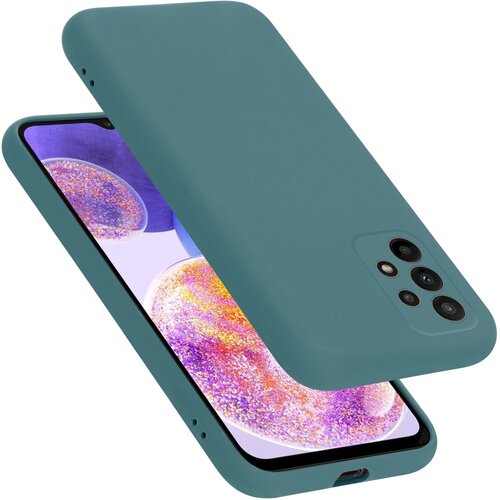 Cadorabo Ohi&scaron;je, združljiv s Samsungom v tekoči zeleni barvi - za&scaron;čitni pokrov iz fleksibilnega silikona TPU, (20596407) Cene