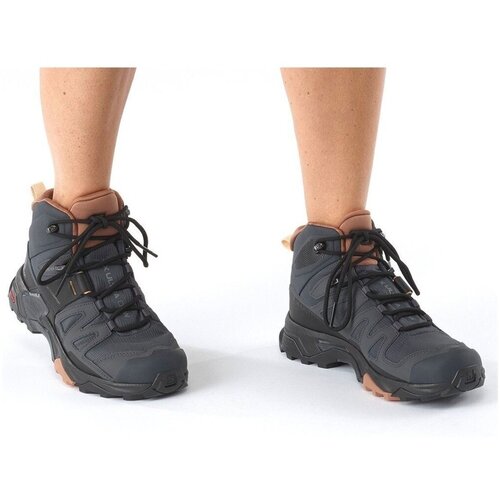 Salomon Trekking čevlji X Ultra 4 Mid Gtx W GORE-TEX 412956 20 V0 Ebony/Mocha Mousse/Almond Creame Slike