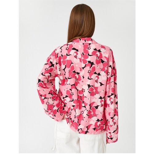 Koton Floral Shirt Relax Fit Long Sleeve Cijene