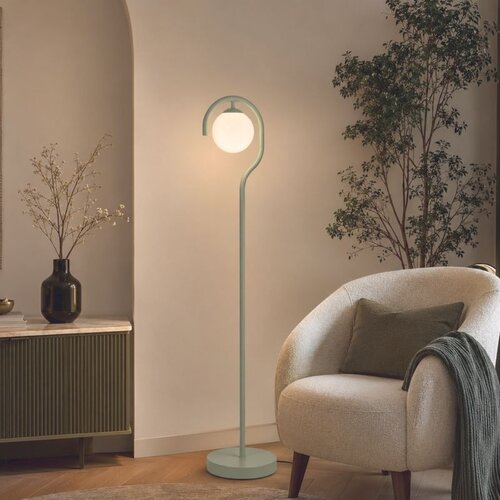 Opviq podna lampa GEDIK-20447-B, 1 × E27, mint / zelena Cene