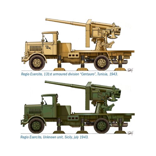 Italeri 1:72 Autocannon 3ro z 9 modeli bojnih vozil in vojakov Slike