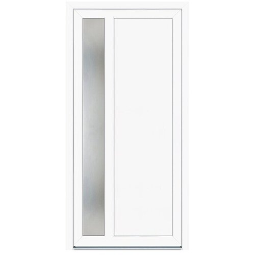  Hi&scaron;na vhodna vrata Bern KF93 (1.000 x 2.100 cm, Smer odpiranja: Desno, Bela) Cene