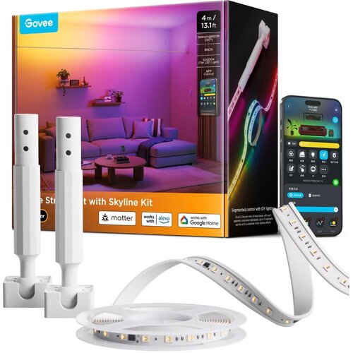 GOVEE led rgbicww viseća led traka/36W/24V 4m skyline matter wi-fi Cene