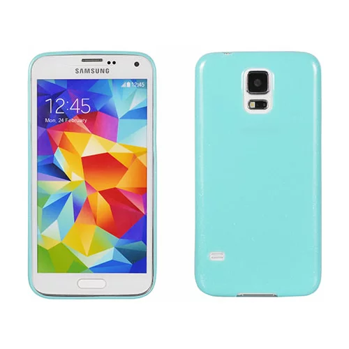  Gumijasti / gel etui Candy Case za Samsung Galaxy S5 G900 / S5 Neo G903 - turkizni