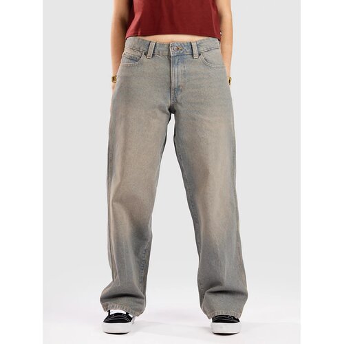 Dickies Leesburg Mid Waist Baggy Straight Kavbojke light aged fade Slike