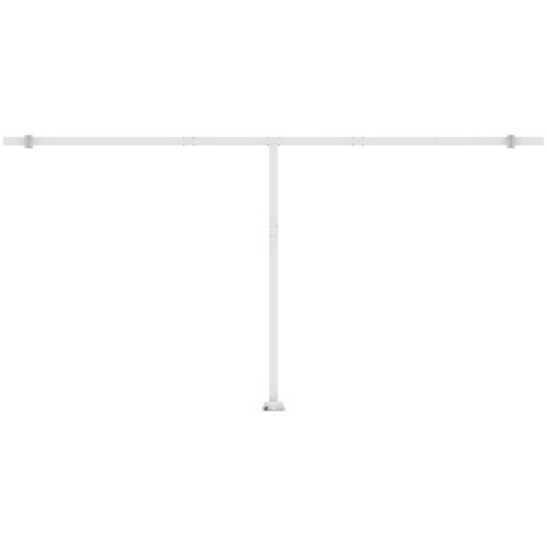  Automatska tenda sa senzorom LED 600 x 300 cm žuto-bijela Slike