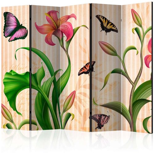  Paravan u 5 dijelova - Vintage - spring II [Room Dividers] 225x172 Slike